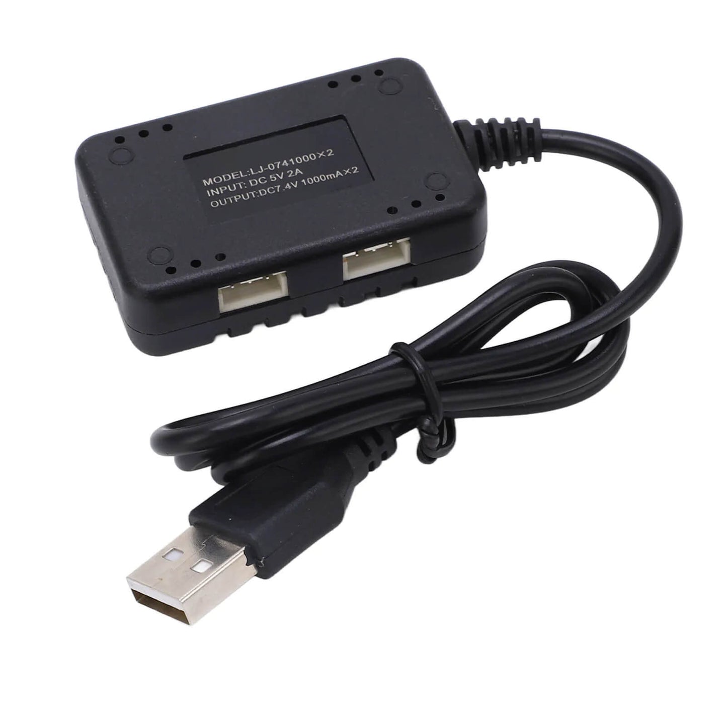 2-in-1 USB Charger for 7.4V 2S LiPo Batteries with XH-3P Connector