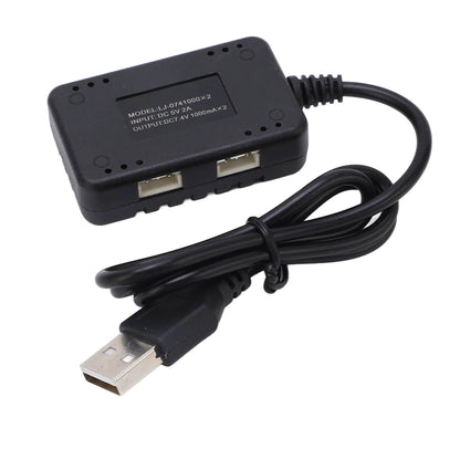 2-in-1 USB Charger for 7.4V 2S LiPo Batteries with XH-3P Connector