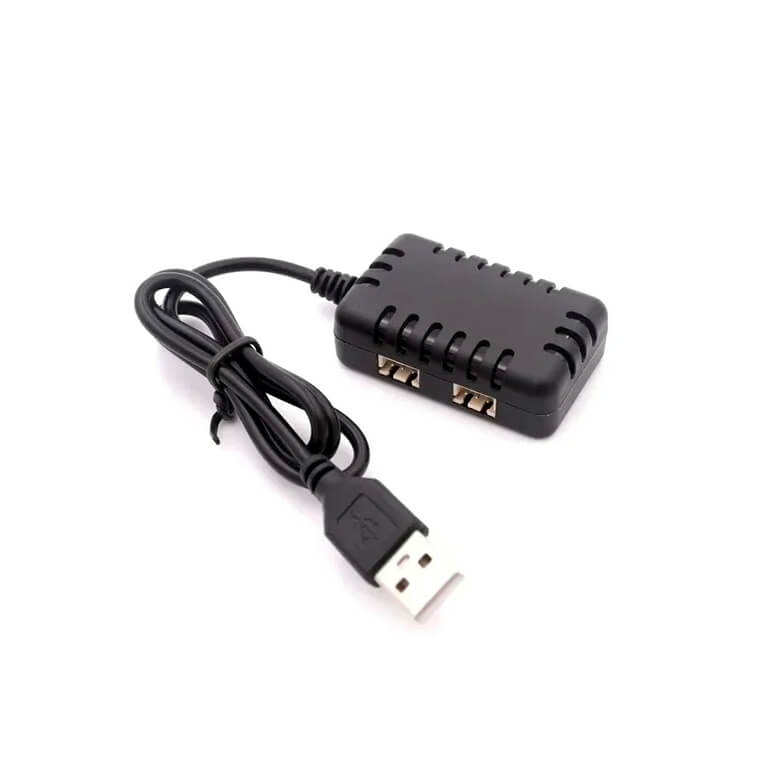 2-in-1 USB Charger for 7.4V 2S LiPo Batteries with XH-3P Connector